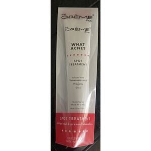 The Crème Shop WHAT ACNE? Spot Treatment 1oz + Tranexamic Acid/Propolis/Cica